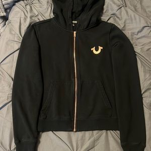 True Religion Zip Hoodie (size women’s S)